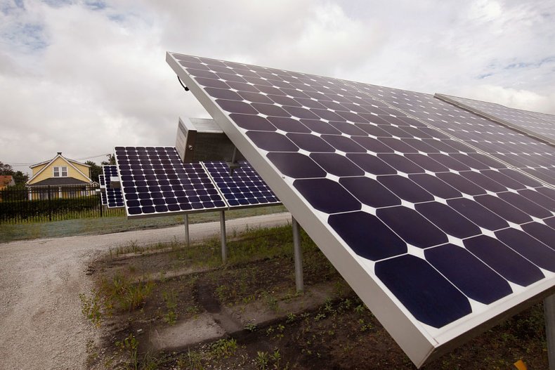 Solar photovoltaic panels