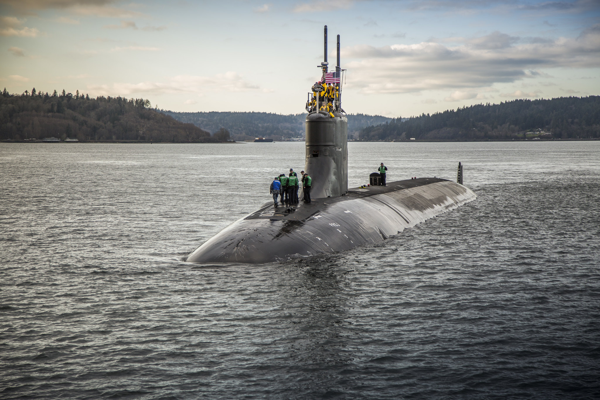 Nuclear-powered Submarine Struck Underwater Mountain, U.S. Navy Confirms