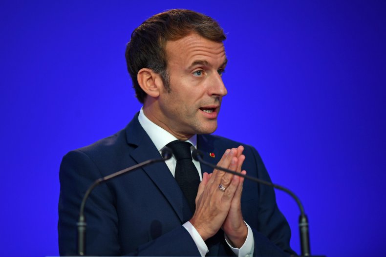 Macron s'exprime sur la COP26