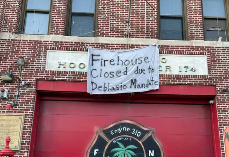 vaccine mandate fire department