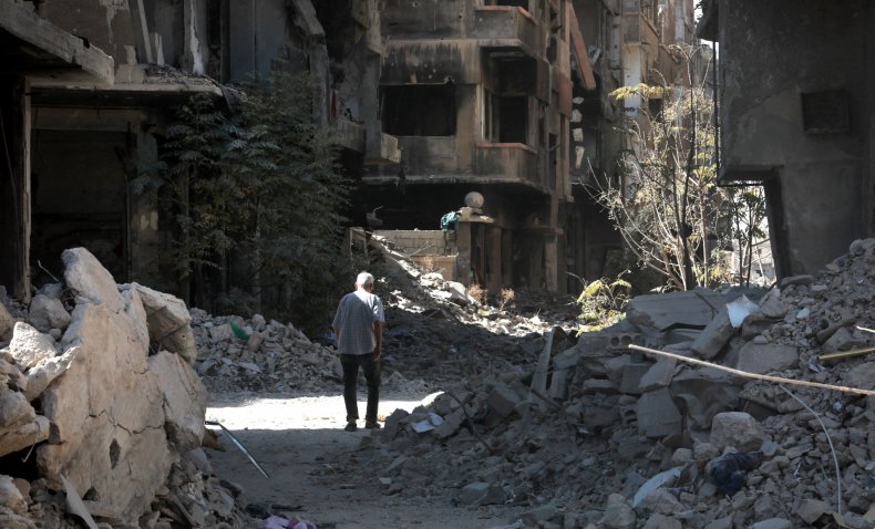 Palestinian Yarmuk camp