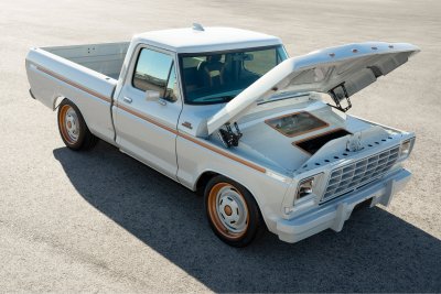 All-Electric F-100 Eluminator Concept Truck