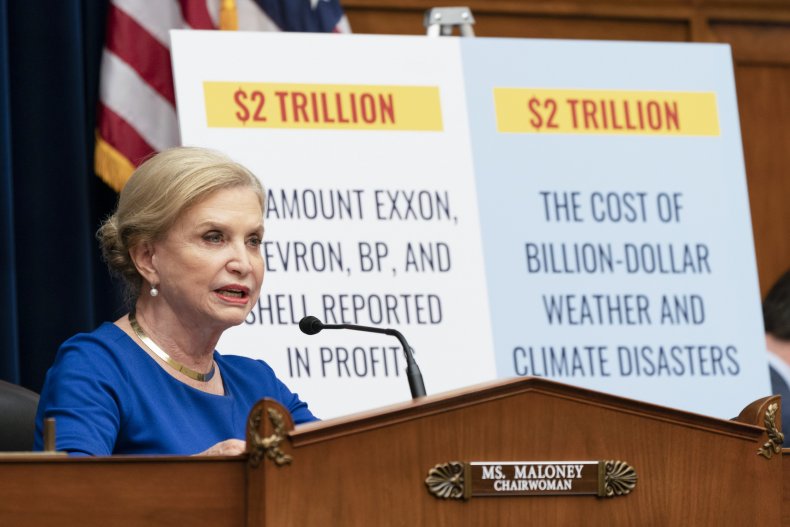 Maloney Subpoenas Oil Execs