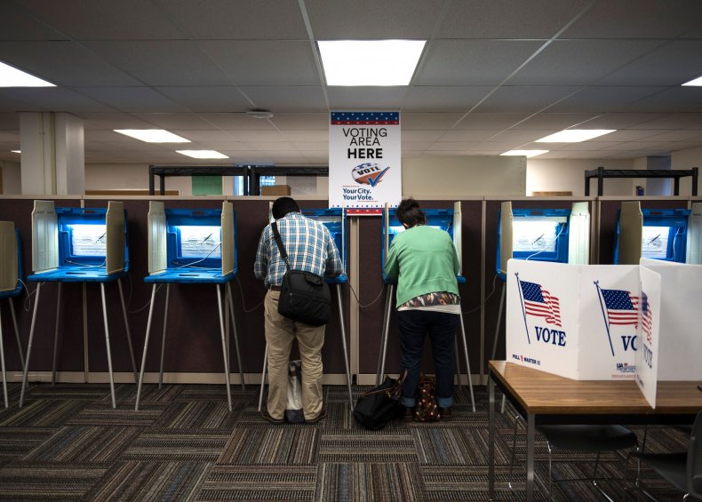 Minnesota voting booth