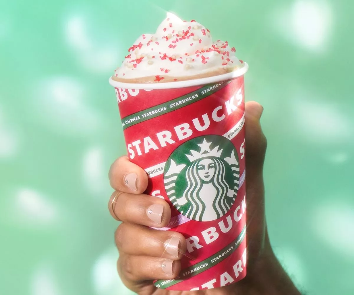 Mocha de Navidad de Starbucks