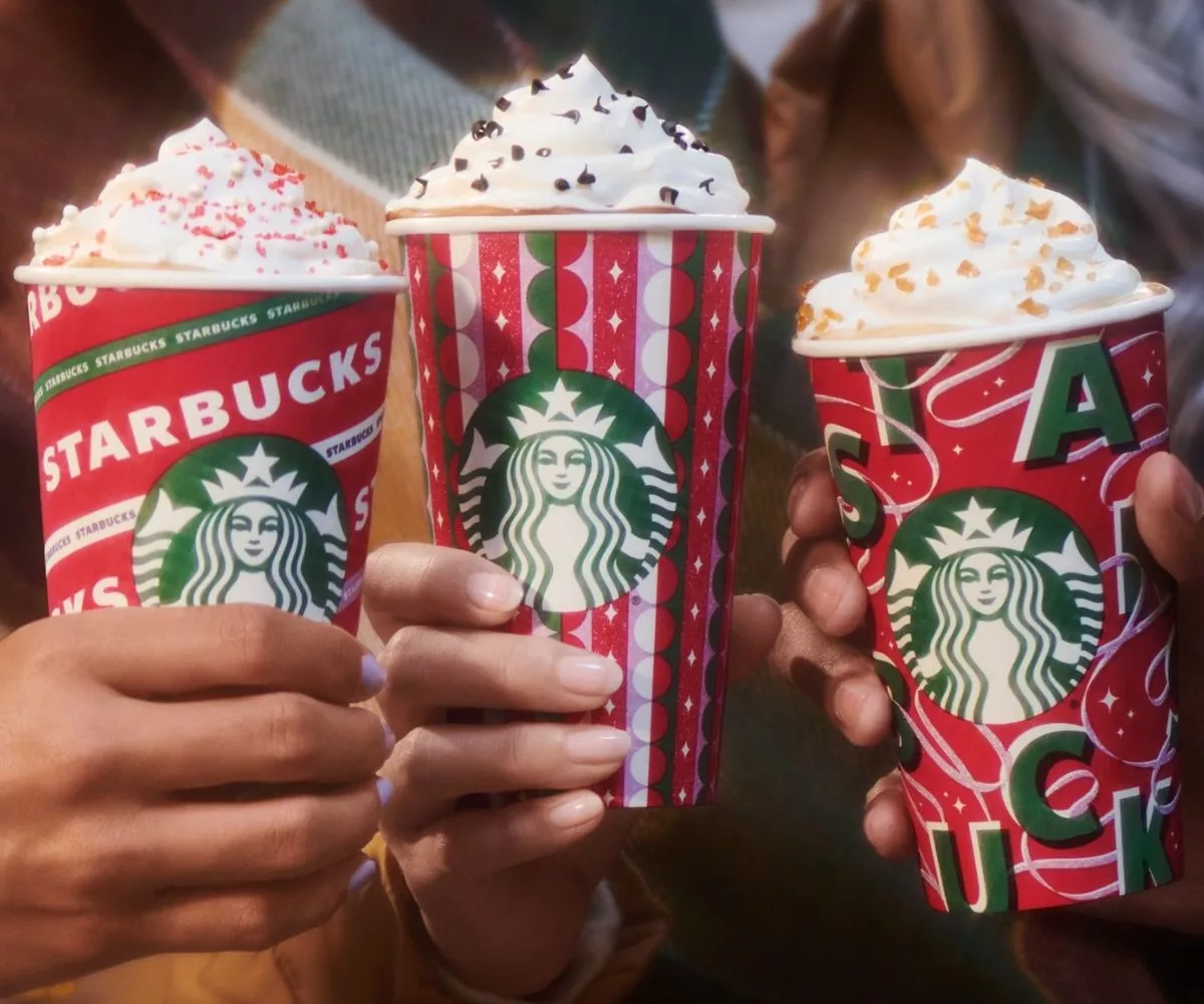  Starbucks Christmas menu 