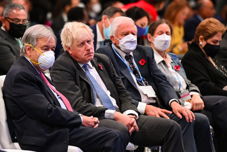 Guterres, Johnson and Attenborough Attend COP26