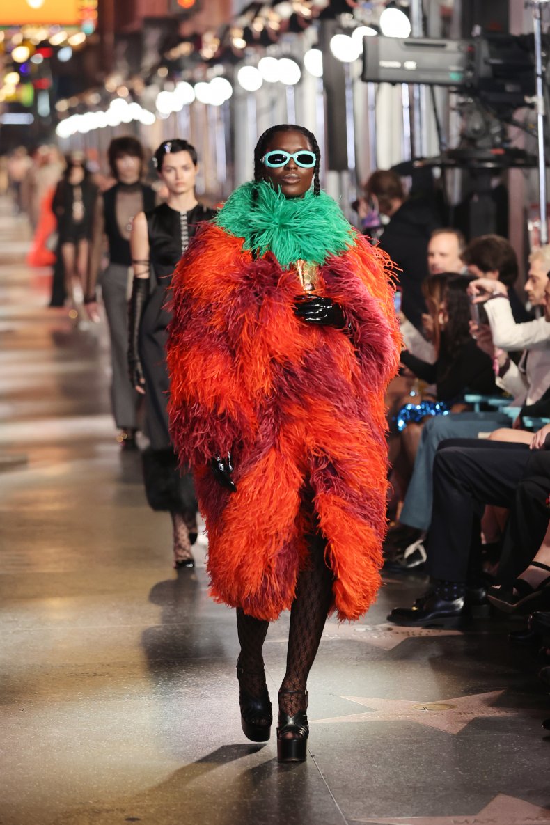 Jodie Turner-Smith in Gucci Love Parade