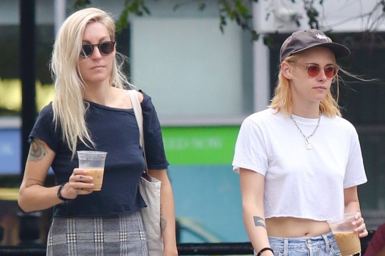 Kristen Stewart and fiancée Dylan Meyer