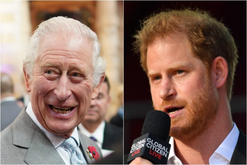 Prince Charles and Prince Harry