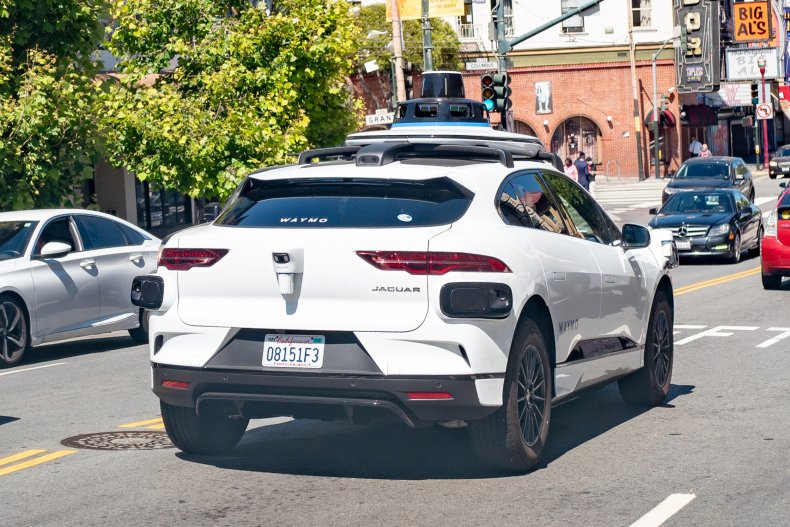 Waymo Driverless Cars Mapping New York City