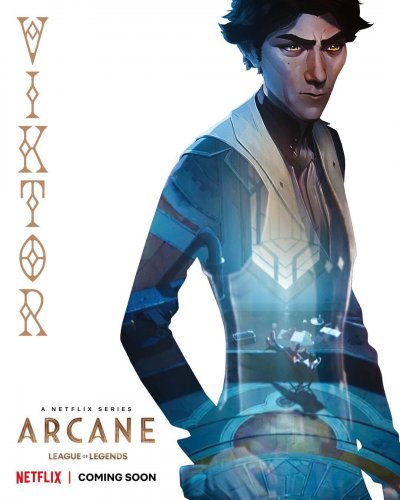 Arcane Viktor Character Poster Arcane Viktor Character Poster