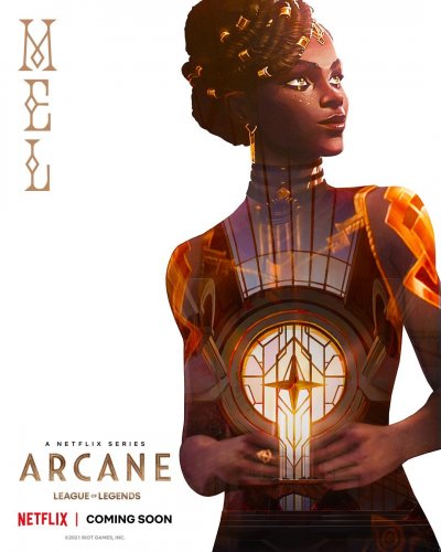 Arcane Mel Character Poster Arcane Mel Character Poster