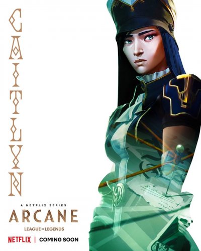 Arcane Caitlyn Character Poster