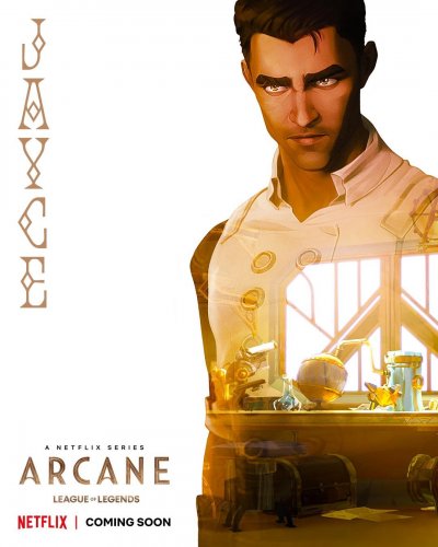 Arcane Jayce Character Poster Arcane Jayce Character Poster