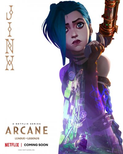 Arcane Jinx Character Poster