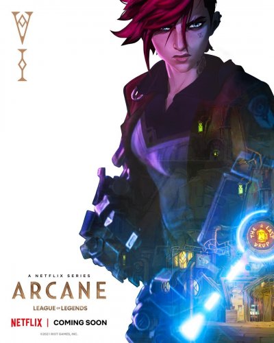 Arcane Vi Character Poster Arcane Vi Character Poster
