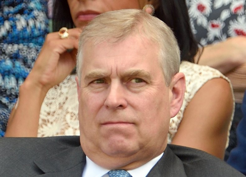 Prince Andrew at Wimbledon