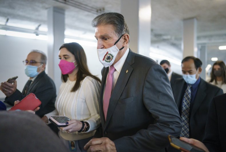 Manchin Package Support Wavering