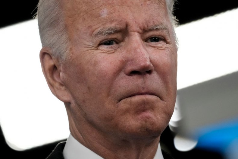President Joe Biden speaks