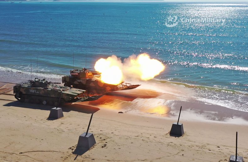 China, Eastern, Theater, Command, PLA, drills, beach