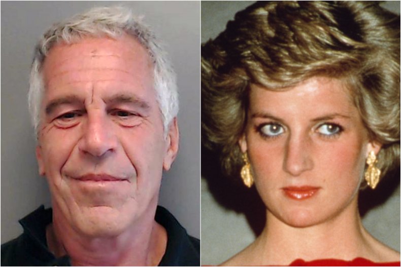 Jeffrey Epstein and Princess Diana