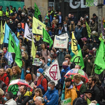 Extinction Rebellion protests in Glasgow Extinction Rebellion protests in Glasgow
