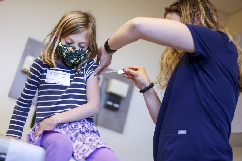 Children Get COVID-19 Vaccine