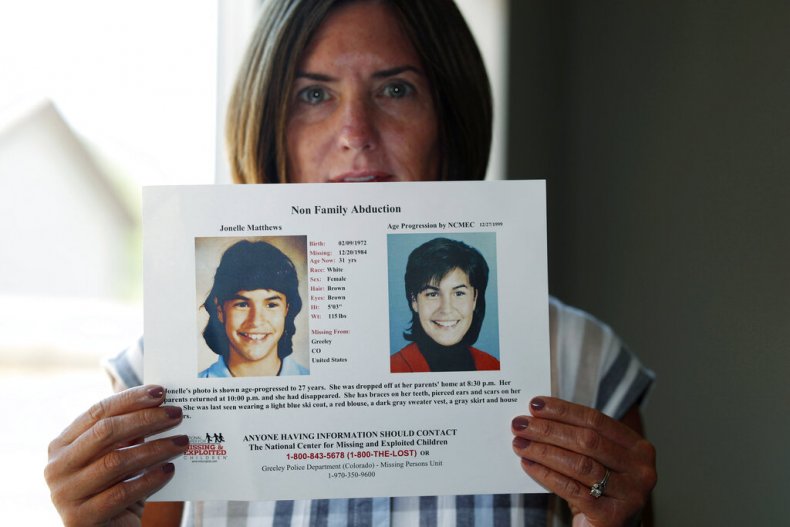 Kidnapping, Jonelle Matthews, Steven Pankey