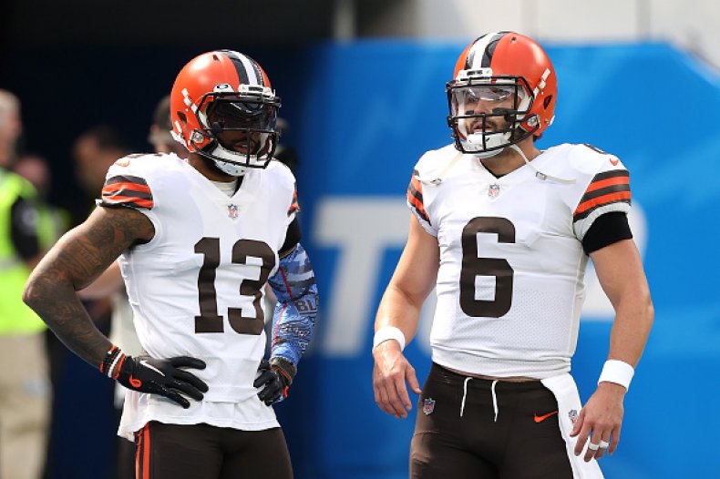 Odell Beckham and Baker Mayfield