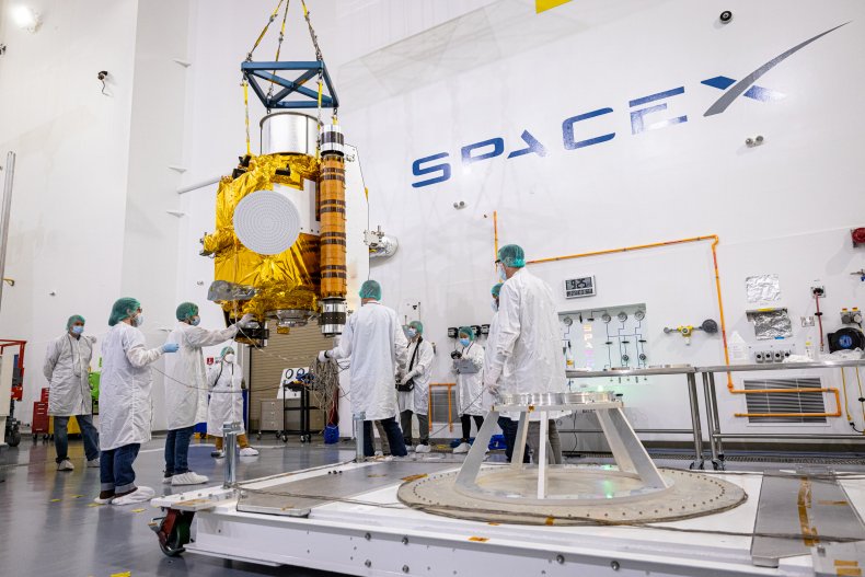 DART is Loaded to Space X Payload
