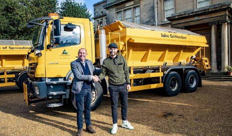 Photo of North Lincolnshire's gritters.