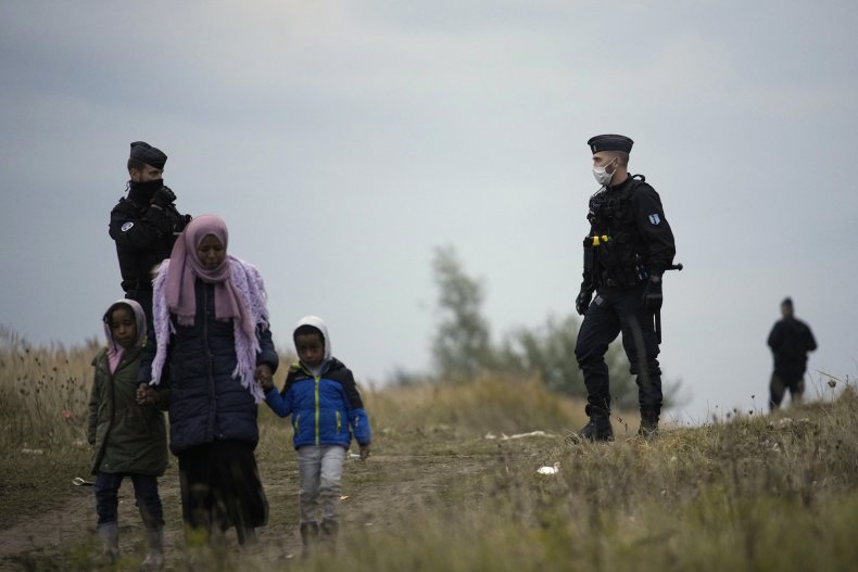 Migrants Flood France's Shores