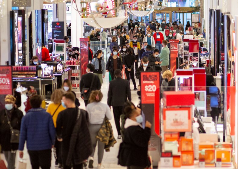Black Friday in NYC in 2020.
