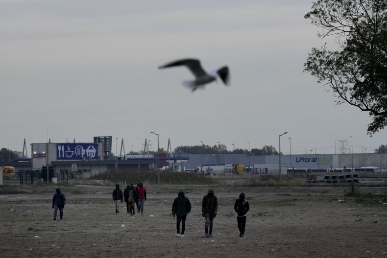 Migrants Arrive in France