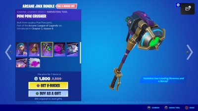 Pow Pow Crusher in Fortnite Item Shop Pow Pow Crusher in Fortnite Item Shop