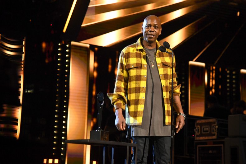 Dave Chappelle speaks onstage during the 36th