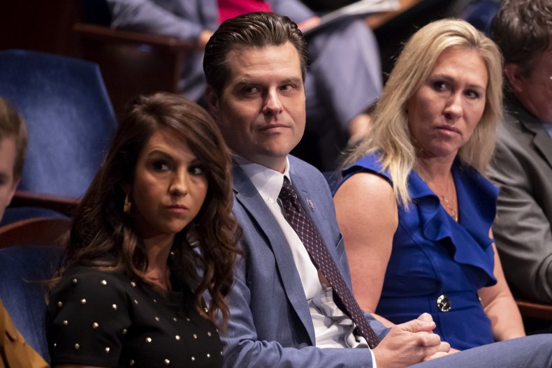 Boebert, Gaetz and Greene Attend a Hearing