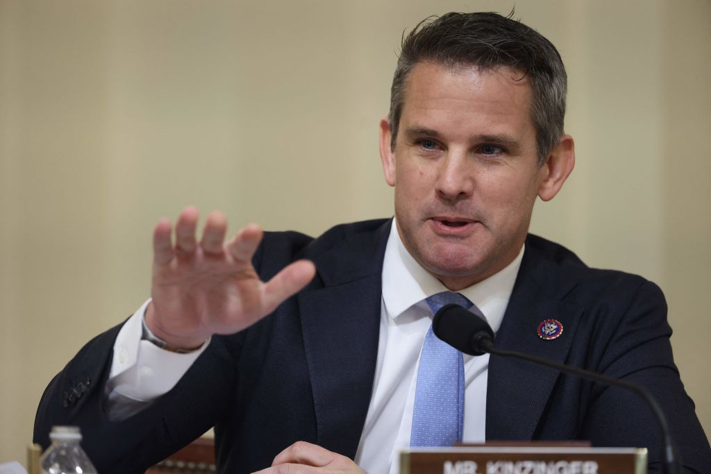 Republican Rep. Adam Kinzinger mocks Marjorie Taylor Greene for calling ...