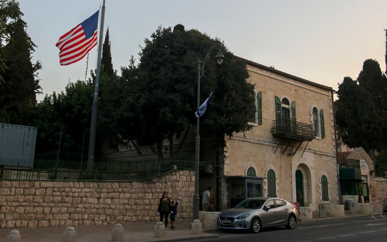 Palestine/Israel conflict U.S. Consulate Jerusalem