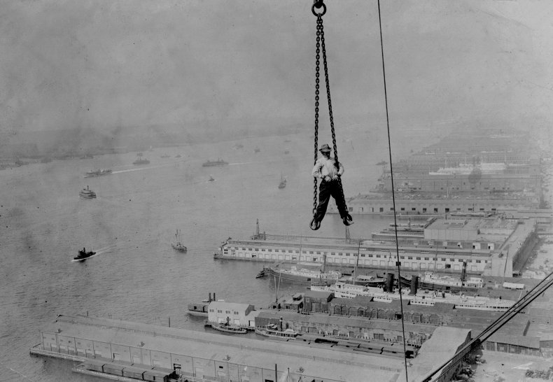 Building skyscrapers in New York