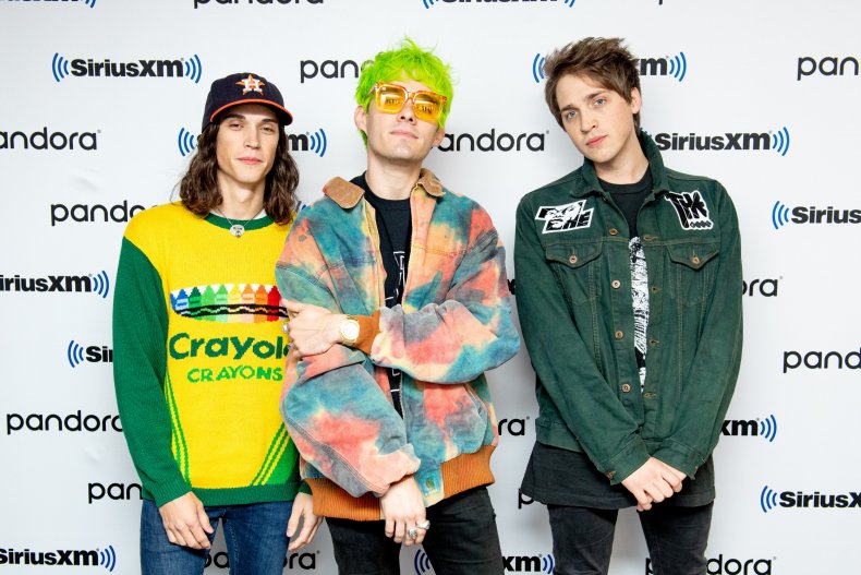 Band Waterparks in New York, 2019.