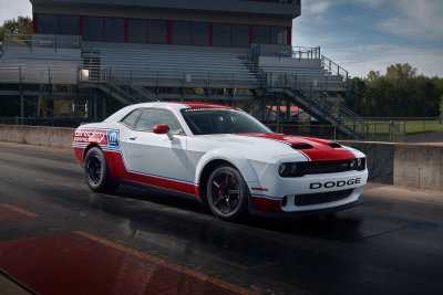 Direct Connection Dodge Challenger SRT development vehicle Direct Connection Dodge Challenger SRT development vehicle