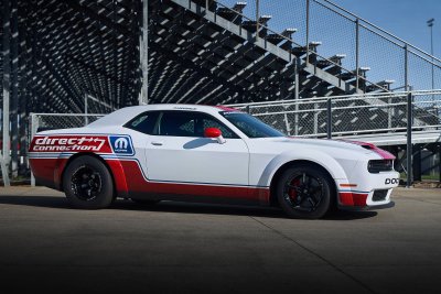 Direct Connection Dodge Challenger SRT development vehicle Direct Connection Dodge Challenger SRT development vehicle