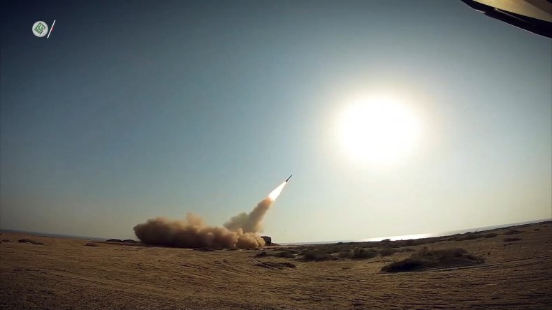 Iran, surface, to, air, missile, war games