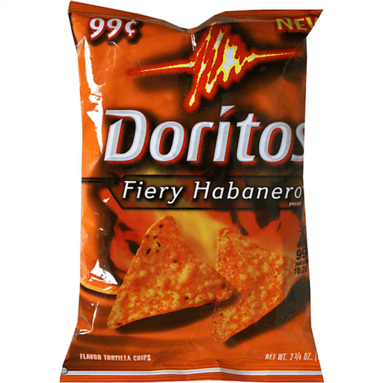 Fiery Habanero Doritos