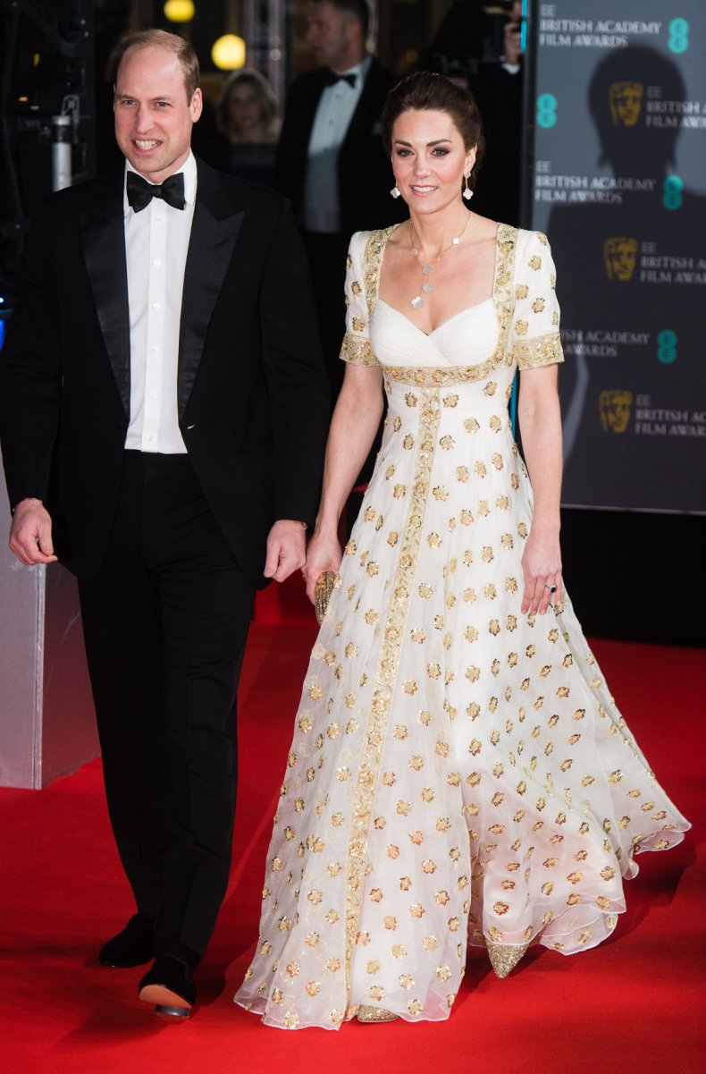 Kate Middleton Wears Alexander McQueen to BAFTAs