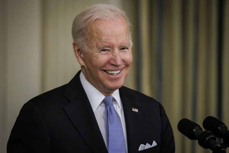 Joe Biden Speaks at a Press Conference