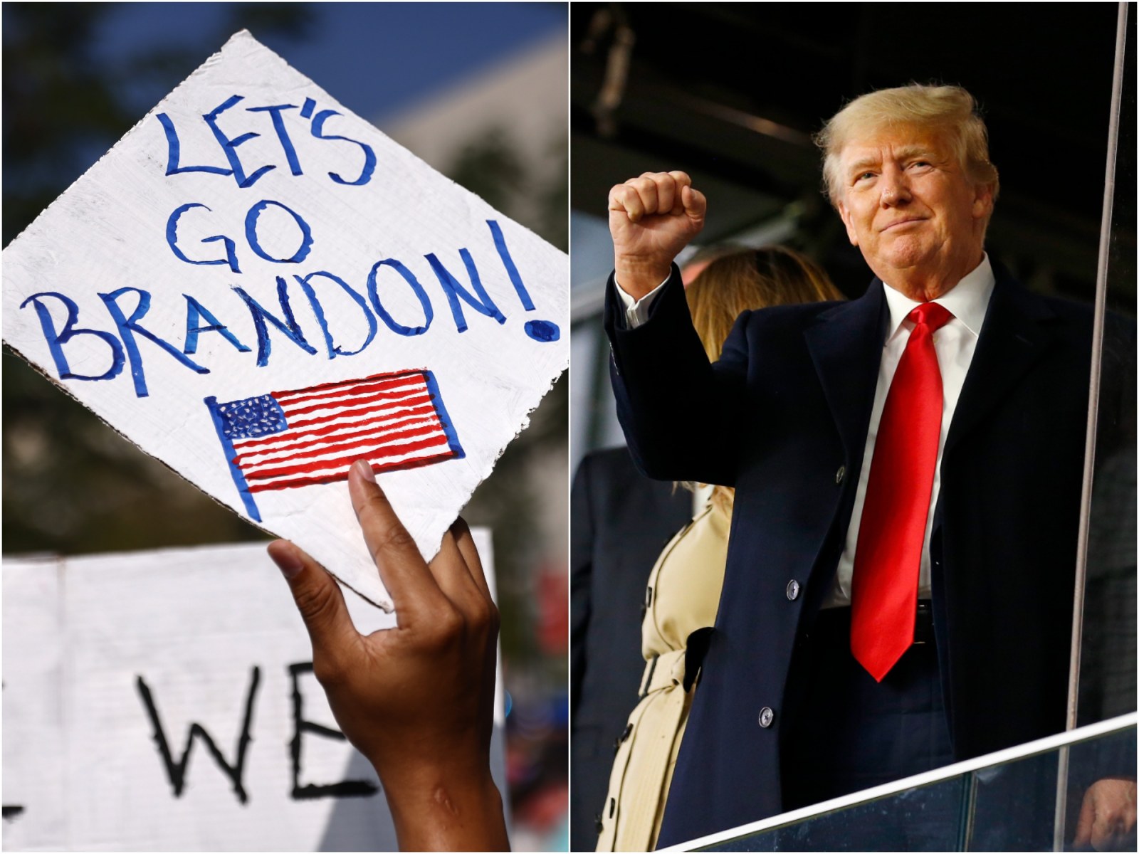 Donald Trump Speaks Out on 'Let's Go Brandon' Meme For the First Time