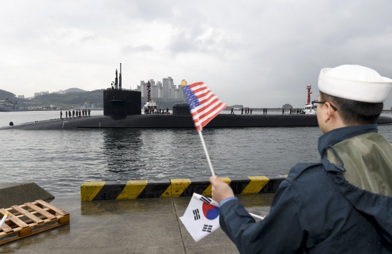USS Michigan Arrives in Busan, South Korea